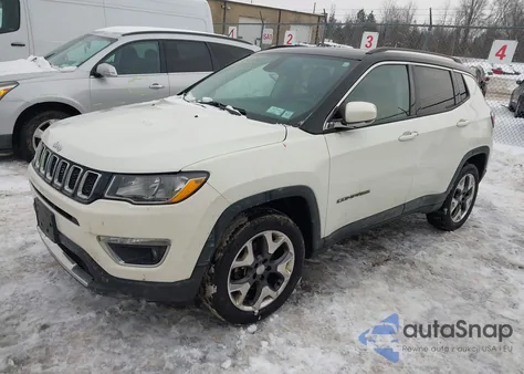 2018 Jeep Compass Limited 4X4 z USA, uszkodzony, nr VIN 3C4NJDCB4JT101165
